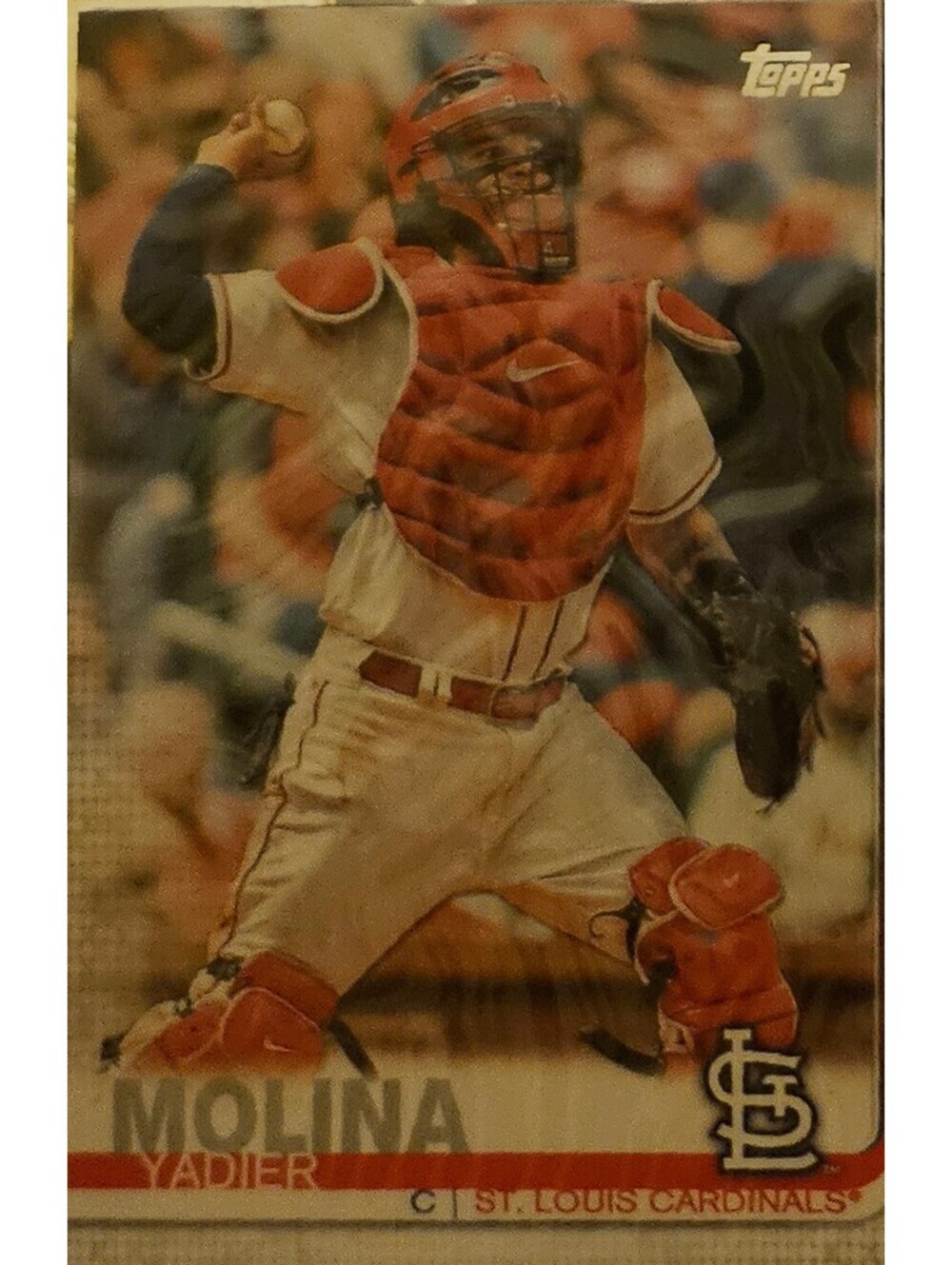 2019 Topps Baseball #225 Yadier Molina St. Louis Cardinals
